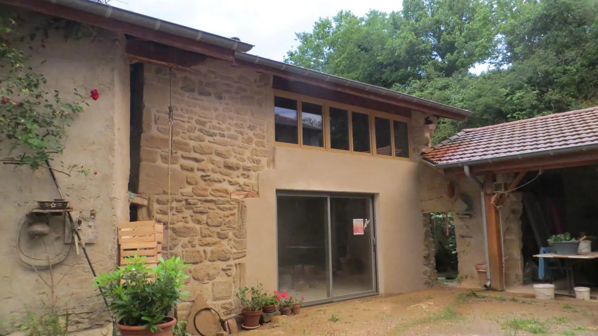 Apartment Studio Le Plancher Bathernay France